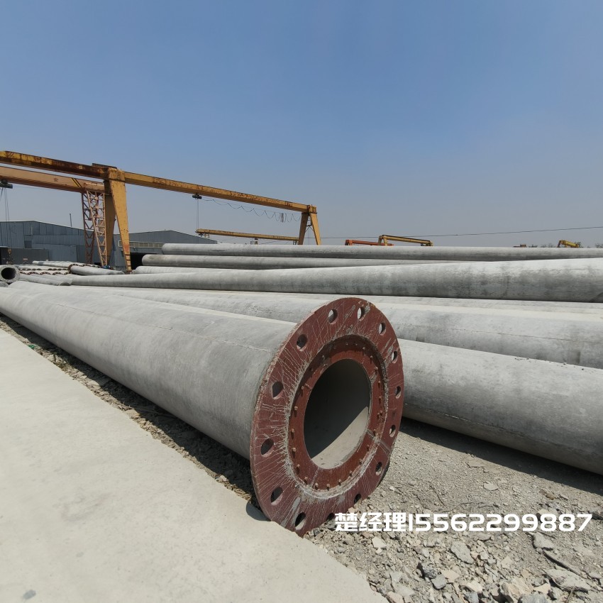 宁阳12米无拉线电杆